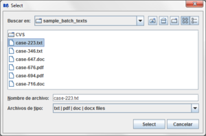 File Chooser Dialog