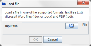 Load File Dialog